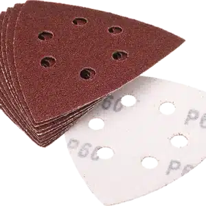 UN62 | Schuurpad Driehoek Korrel 80 | 10 stuks
