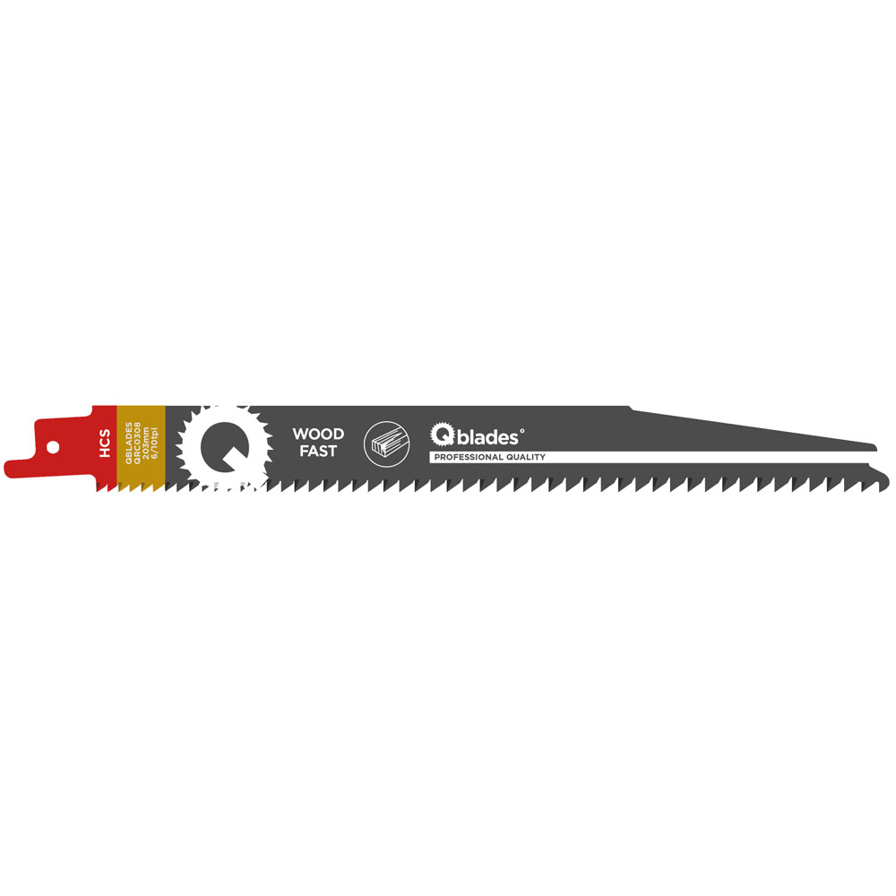 Qblades QRC0308 HCS Reciprozaag | s2345X | Hout 5st.