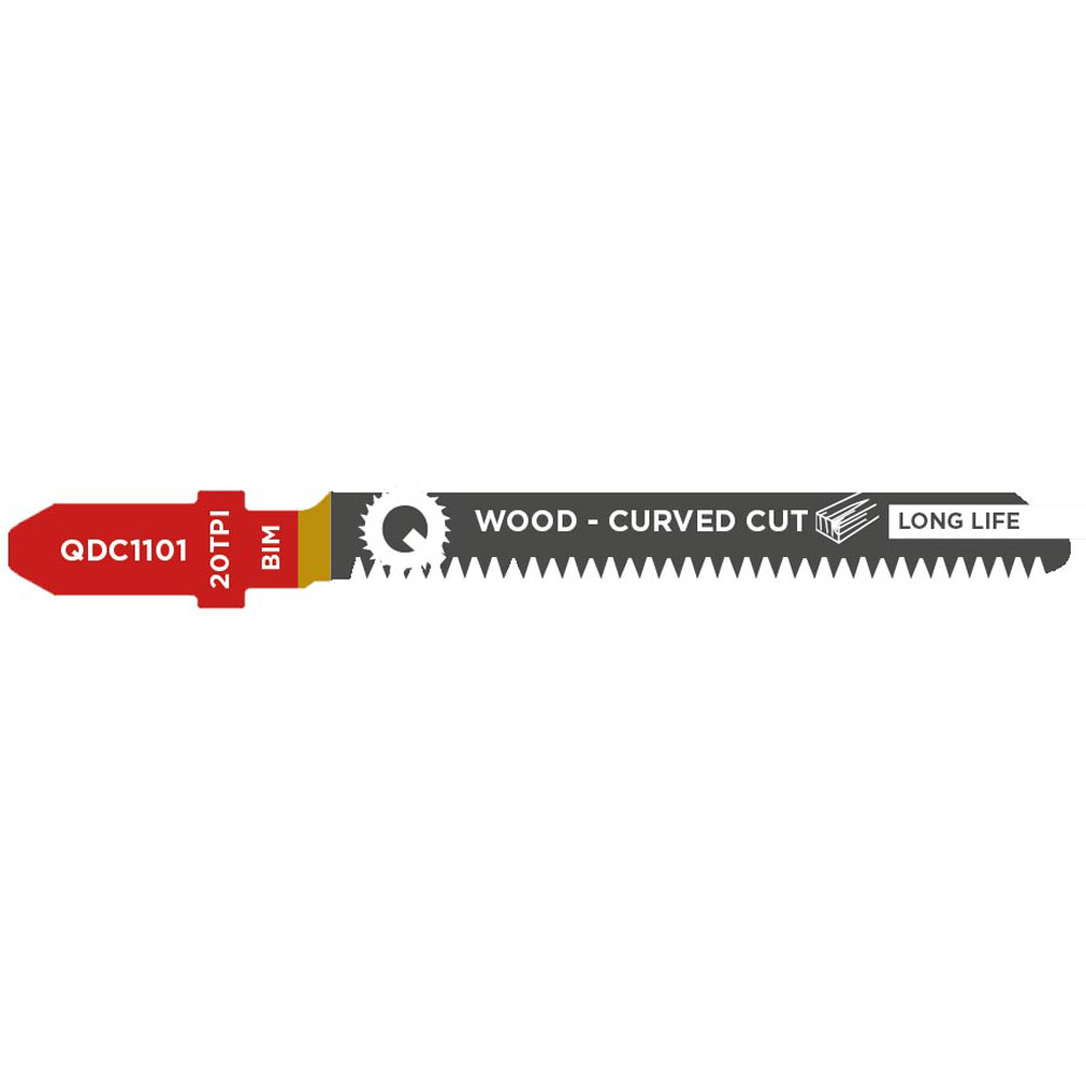 Qblades BIM Decoupeerzaag | T101AOF | Hout 5st.