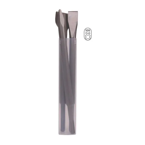 3 delige Beitelset SDS Plus | Punt, Spade & Plat | 250 mm