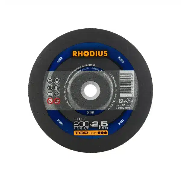 Rhodius FT67 Doorslijpschijf Staal