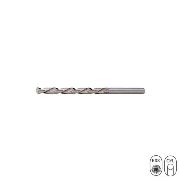 Metaalboor Lang HSS | D340 | vanaf 8.0 mm | 5 stuks