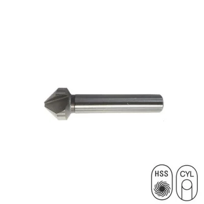 Verzinkboor 90° DIN 335
